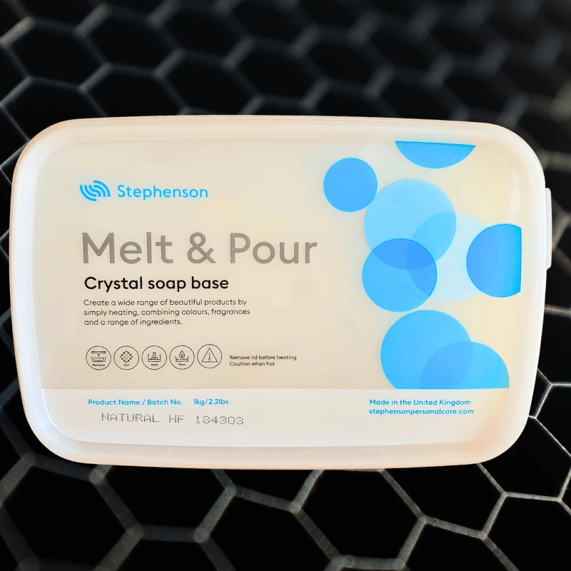 Bază de săpun vegetală fără parfum – Melt & Pour Natural HF, 1kg [2]