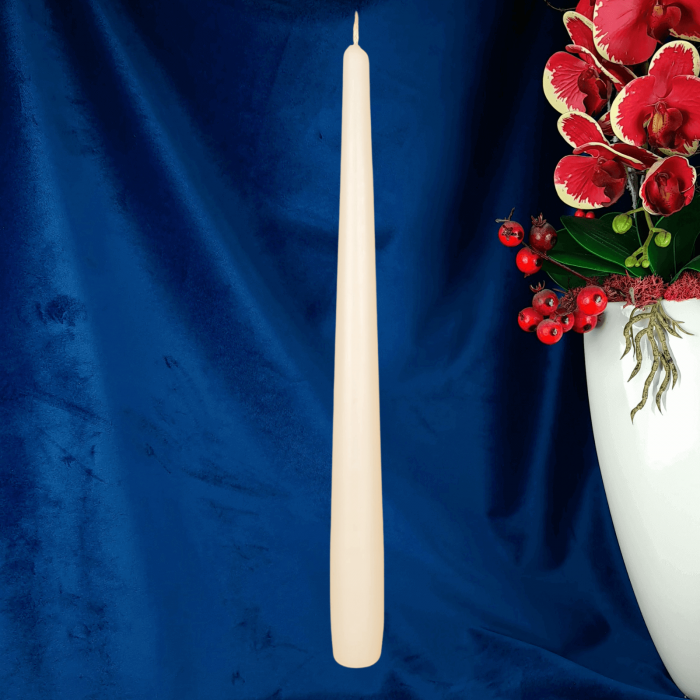 Lumânare conică Ivory H24/2 [4]