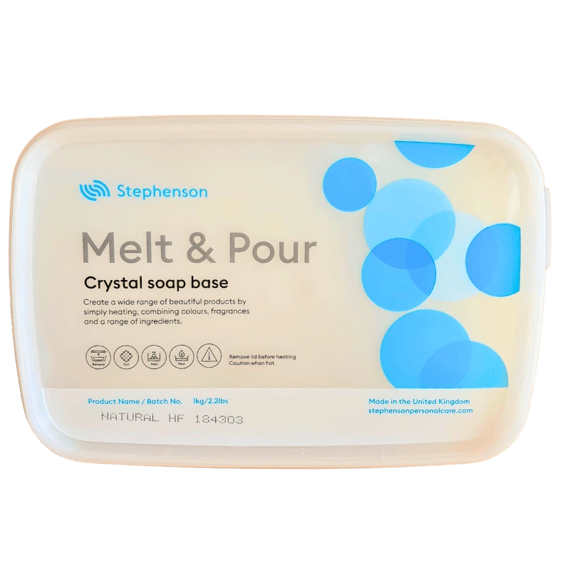 Bază de săpun vegetală fără parfum – Melt & Pour Natural HF, 1kg [3]