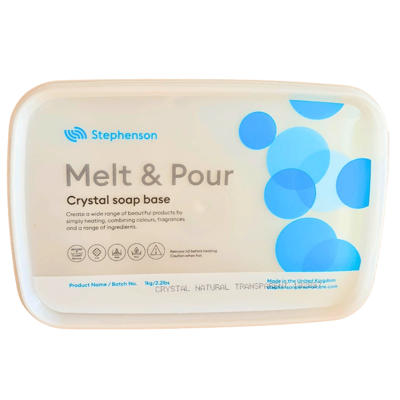 Bază de săpun transparentă – Melt & Pour Natural Transparent, 1kg [3]