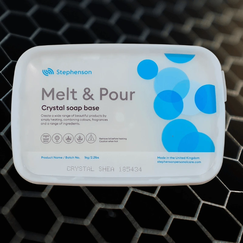 Bază de săpun vegetală cu unt de shea – Melt & Pour Crystal Shea, 1kg [2]