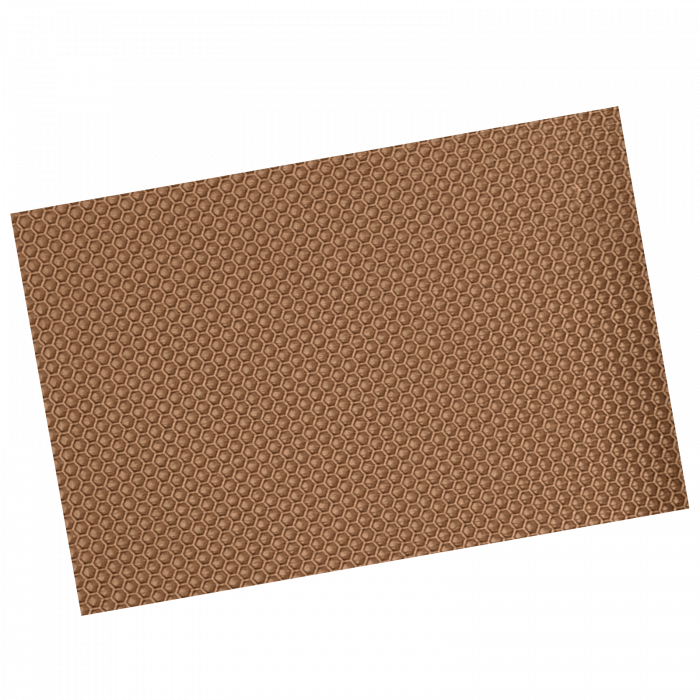 Ceara de albine naturala tip fagure colorat Maro Cappuccino [4]