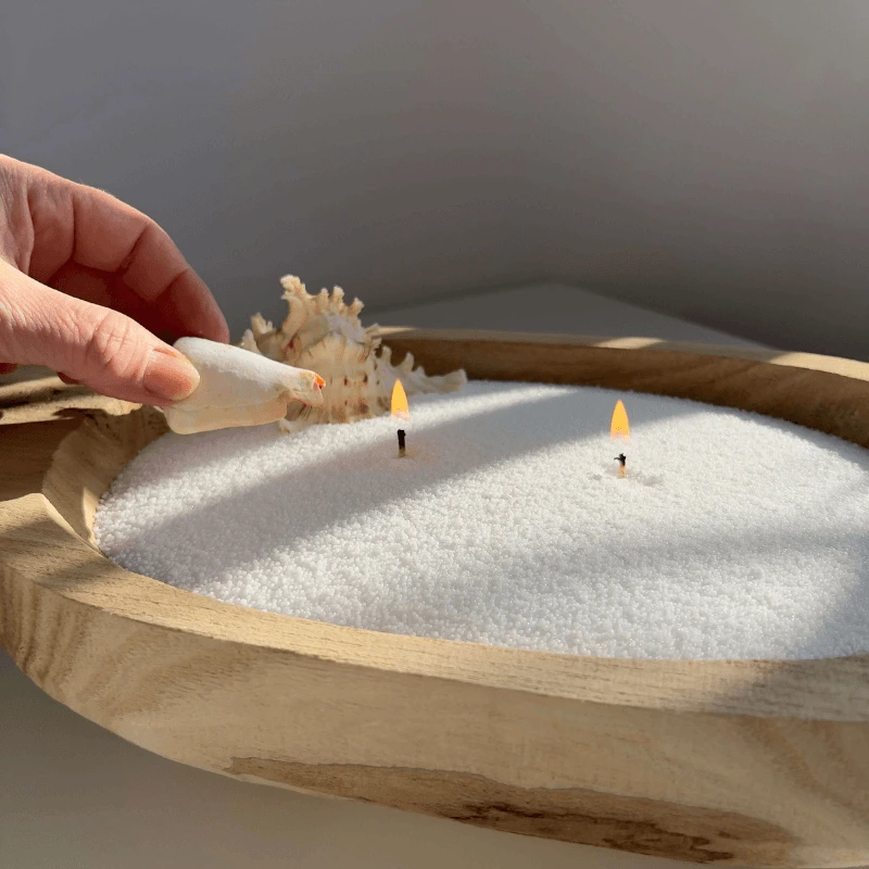 Ceară Perlată (Candle Sand) pentru Lumânări în Recipient și Reumpleri – utilizare directă, fără topire - 1 Kg [3]