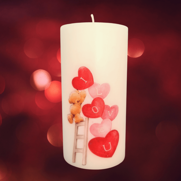 Lumanare baloane LOVE [5]
