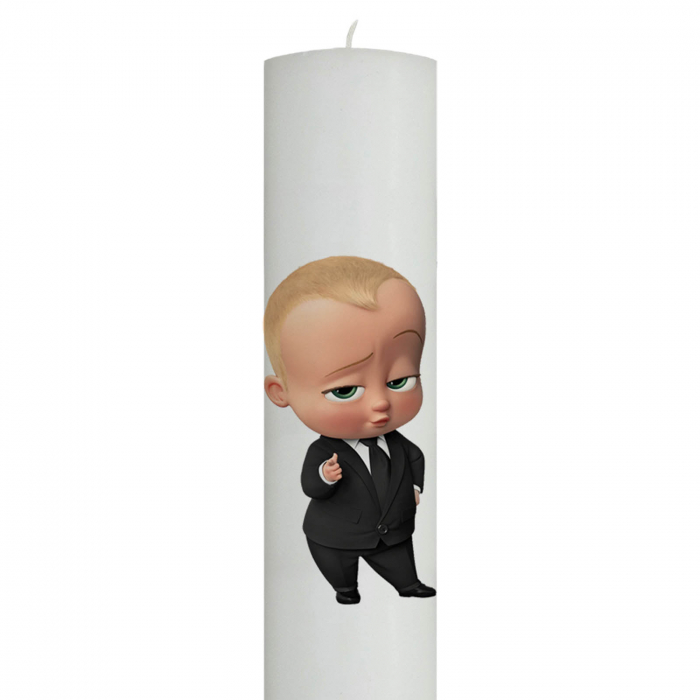 Lumanare Botez Bebe Boss [3]
