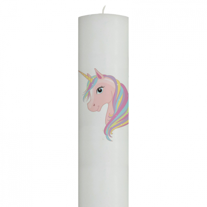 Lumanare Botez Unicorn Roz [3]