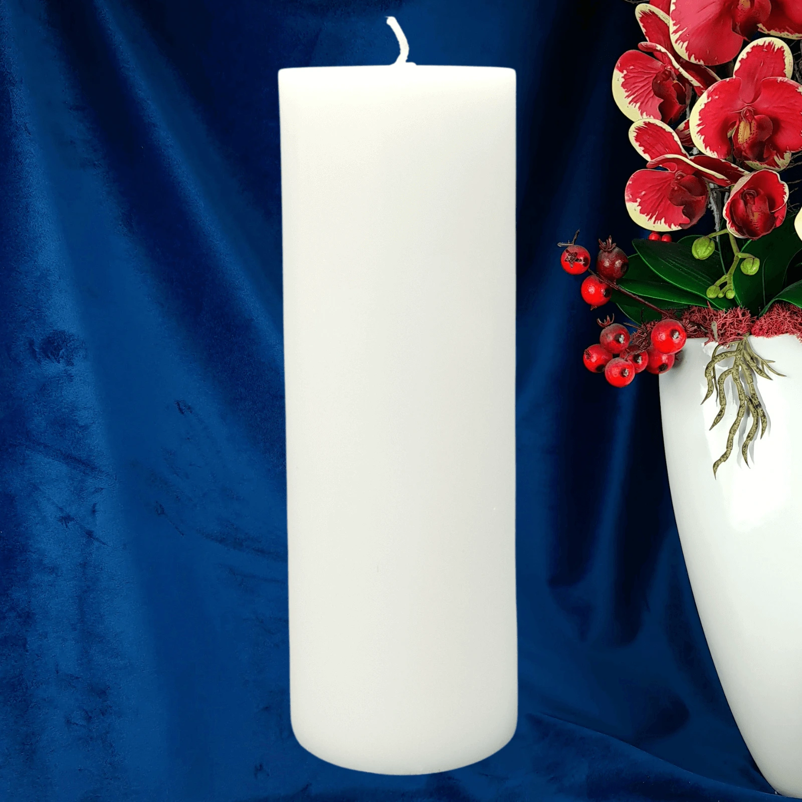 Lumanare Alba Decor [3]
