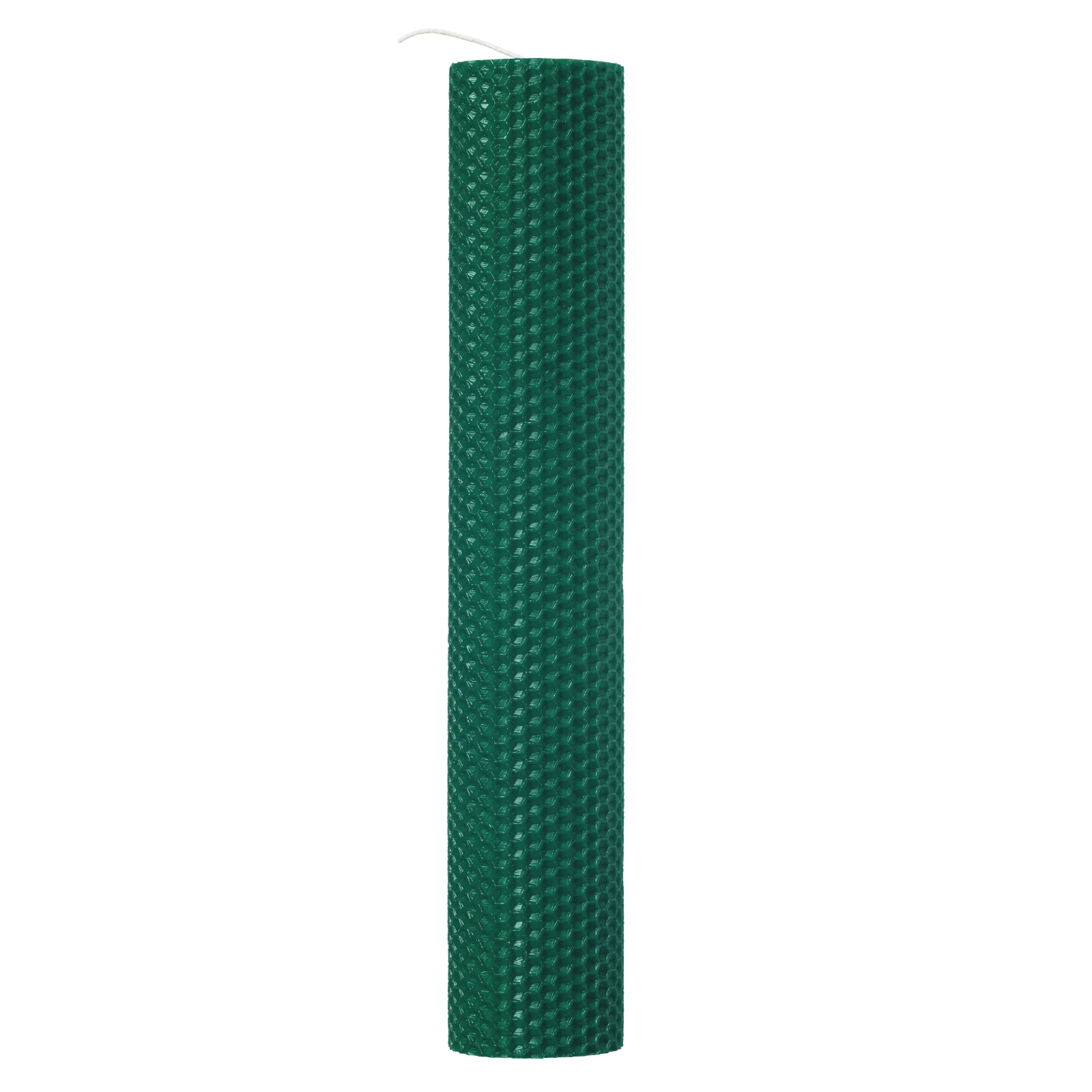 Lumanare naturala fagure din Ceara de Albine colorata - Verde inchis [4]