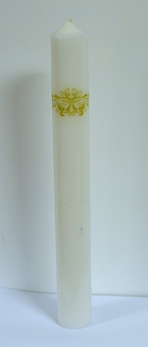 Set 2 Lumanari Nunta model Regal H40cm D4,5cm [6]