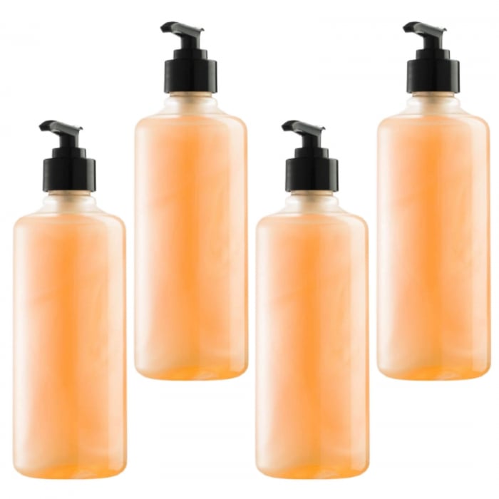 Set 4 buc Sapun natural lichid Orange Flower 500ml