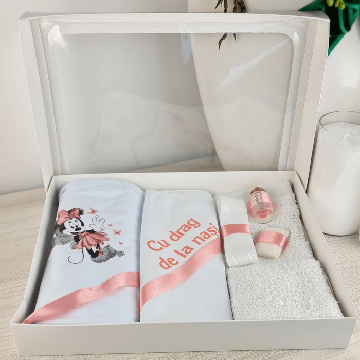 Trusou pentru botez imprimat cu Zana cu sclipici [2]