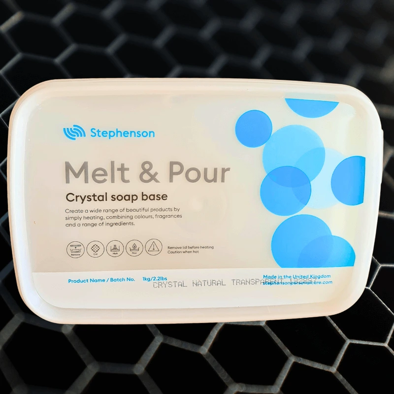Bază de săpun transparentă – Melt & Pour Natural Transparent, 1kg [1]