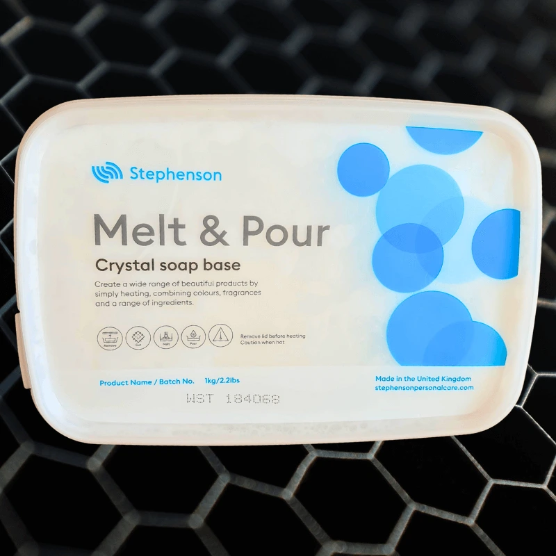 Bază de săpun albă vegetală – Melt & Pour Crystal WST, 1kg [1]