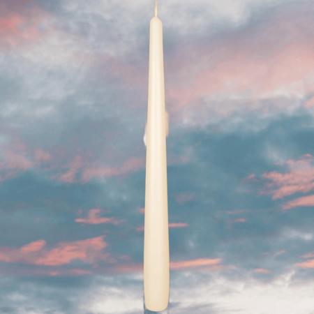 Lumânări Decorative - Lumânare conică Ivory H24/2