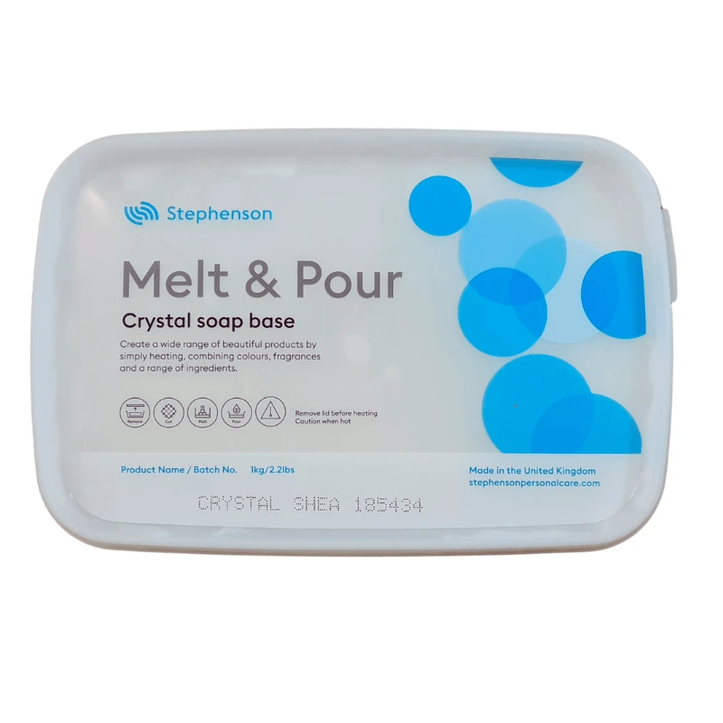 Bază de săpun vegetală cu unt de shea – Melt & Pour Crystal Shea, 1kg [2]