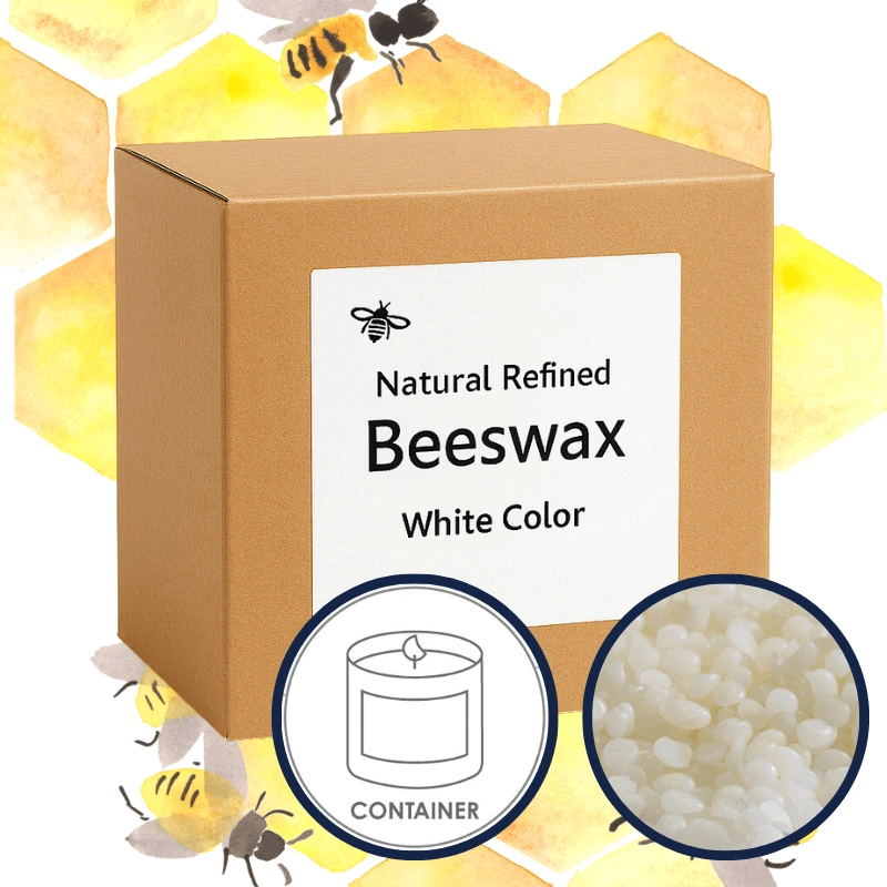 Materii prime - Ceara de albine naturala rafinata - culoare alb