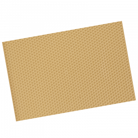 Ceara de albine naturala tip fagure colorat Bej [3]