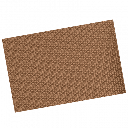 Ceara de albine naturala tip fagure colorat Maro Cappuccino [3]