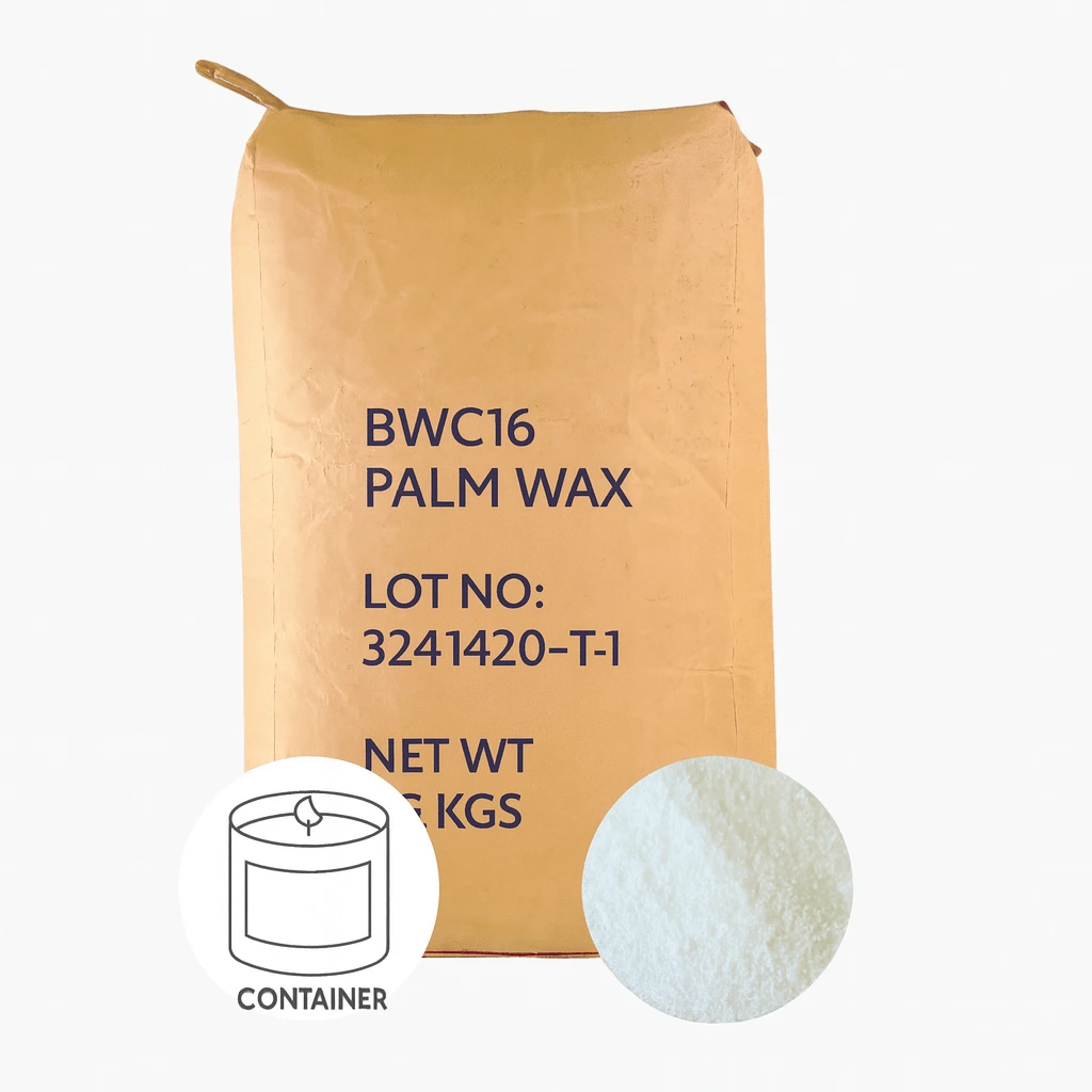 Materii prime - Ceară de Palmier cristalizată BWC16 (recipiente)