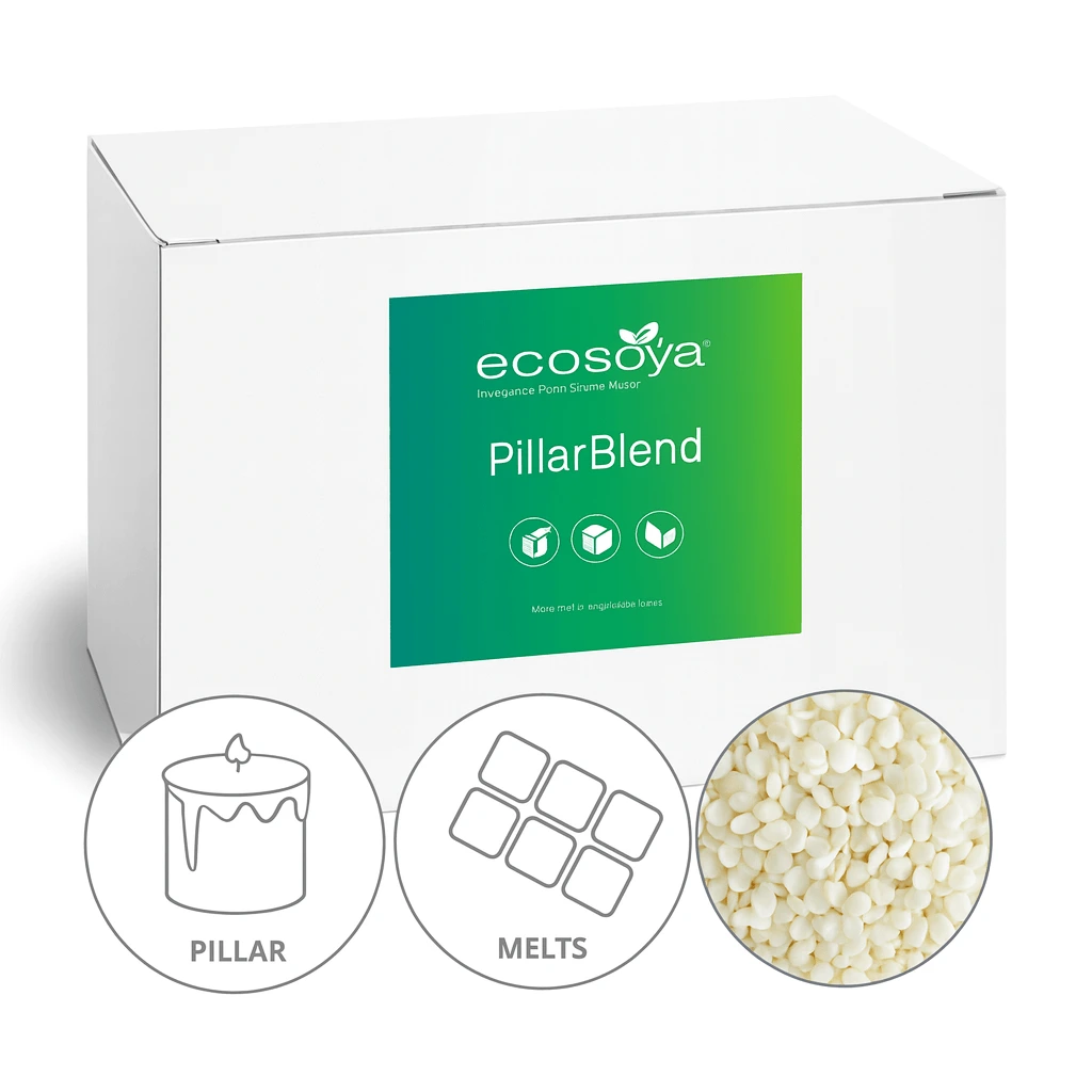 Ceara de soia EcoSoya Pillar Blend Ceară pentru matrițe (Pillar Wax) - Ceara de soia EcoSoya Pillar Blend