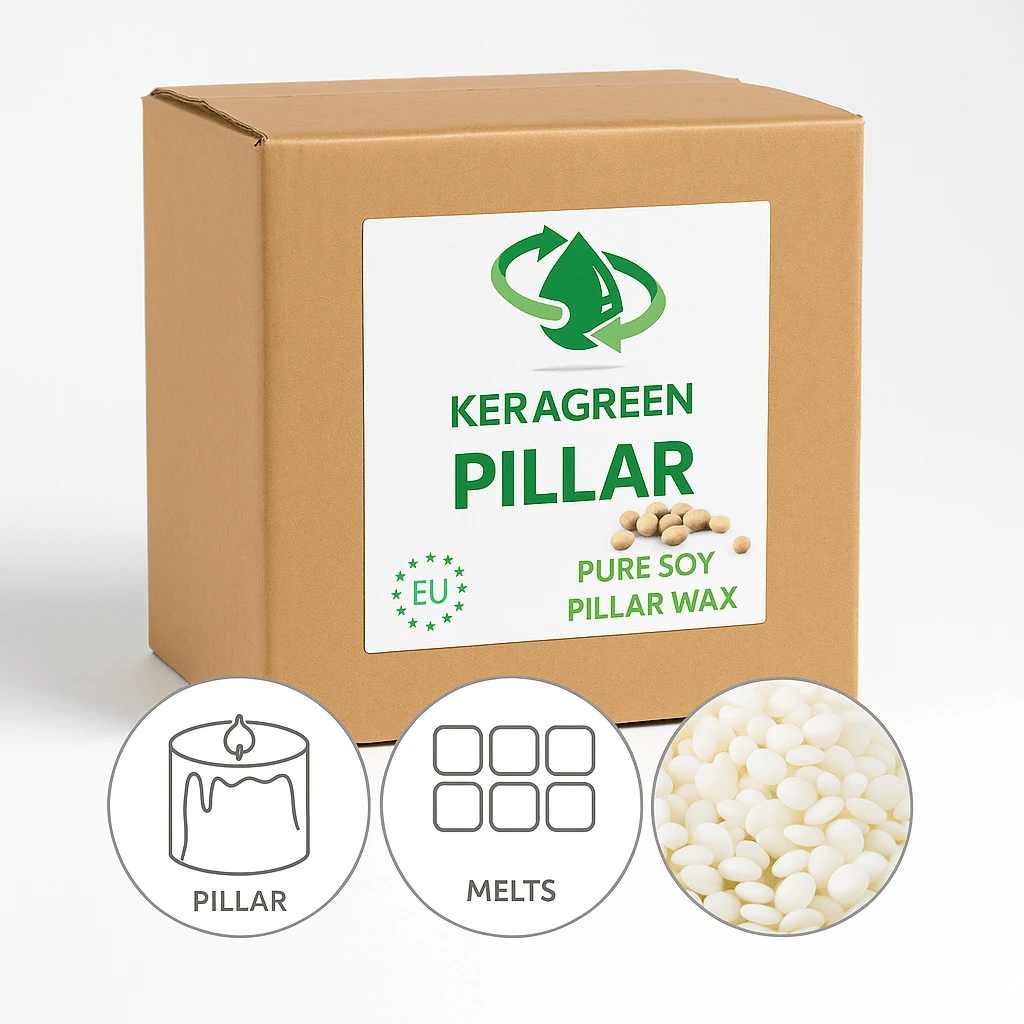 Ceară - matrițe (Pillar Wax) - Ceară de Soia Keragreen Pillar