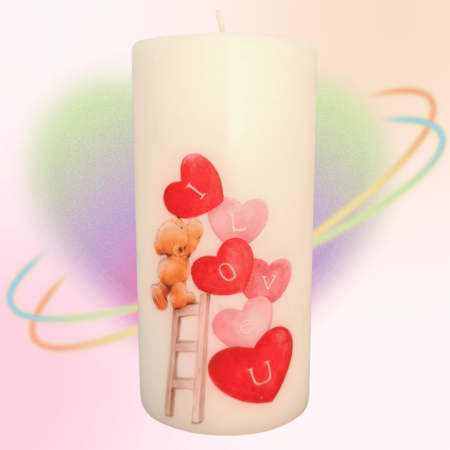 Lumanare baloane LOVE [1]