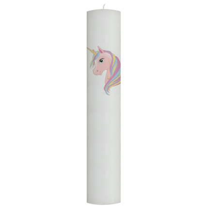 Lumanare Botez Unicorn Roz [1]