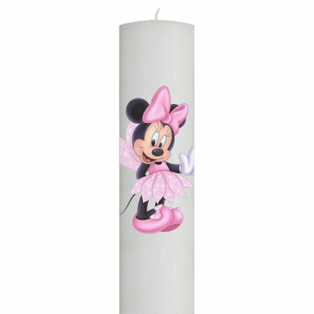 Lumanare Botez Minnie Zana Roz [2]