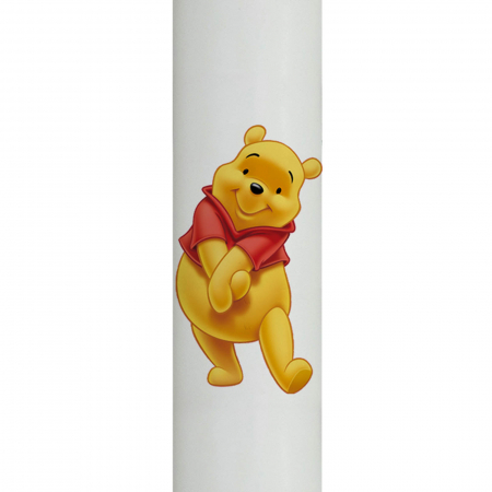 Lumânări Botez simple - Lumanare Botez Winnie cu vesta rosie