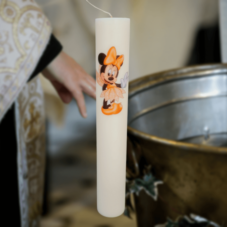 Lumânări Botez simple - Lumanare Botez Zana florilor