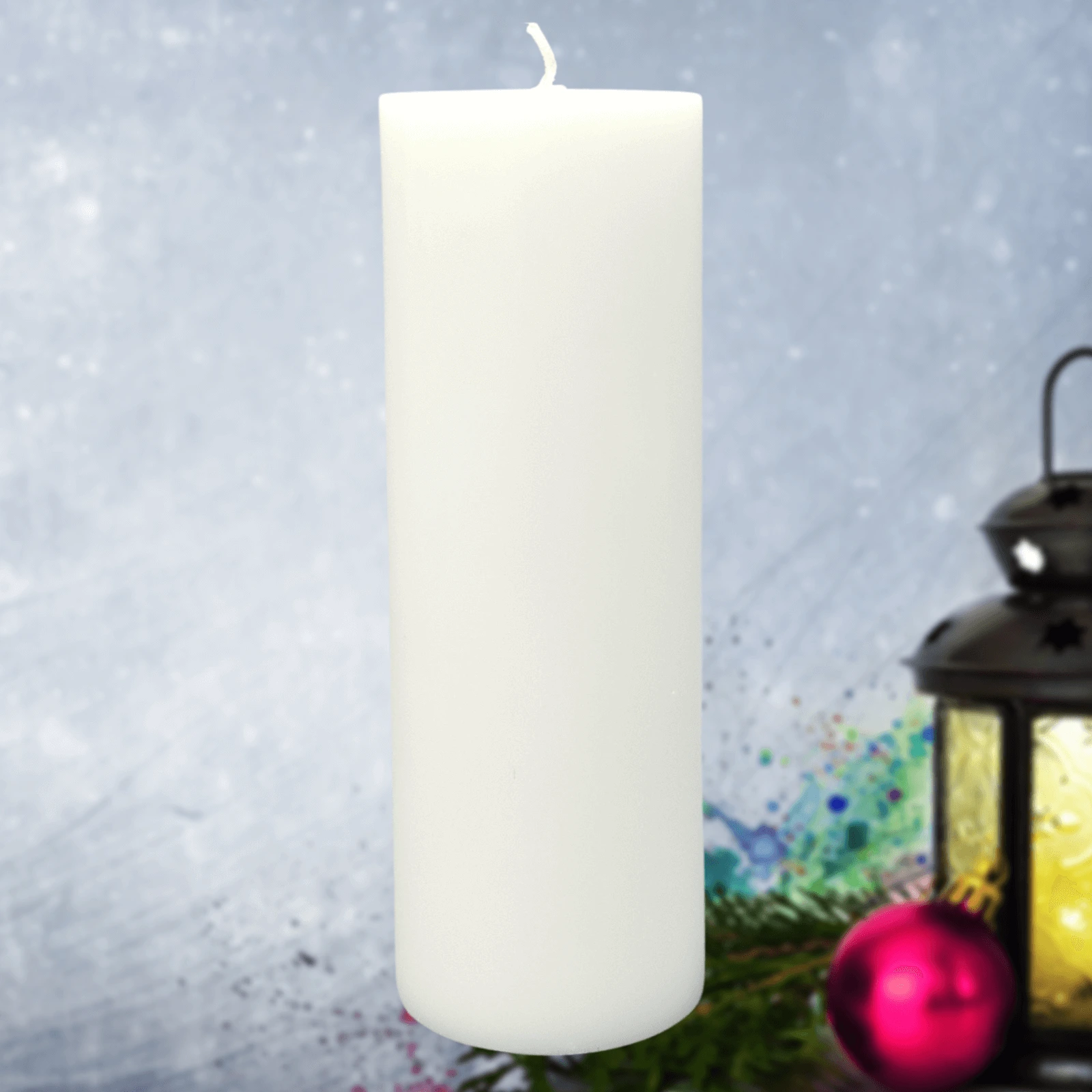 Lumânări Decorative - Lumanare Alba Decor