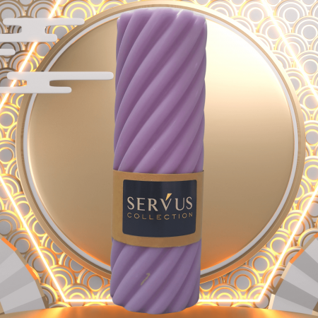 Lumânări Parfumate - Lumanare Parfumata Lavander Supreme spirala 20 cm