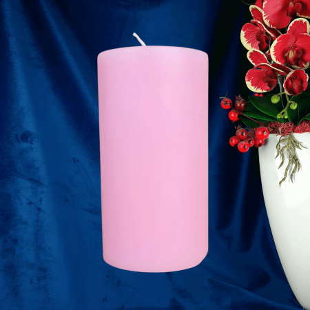 Lumanare Roz Decorativa [1]