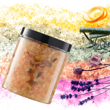 Sare de baie Orange Flower 500g