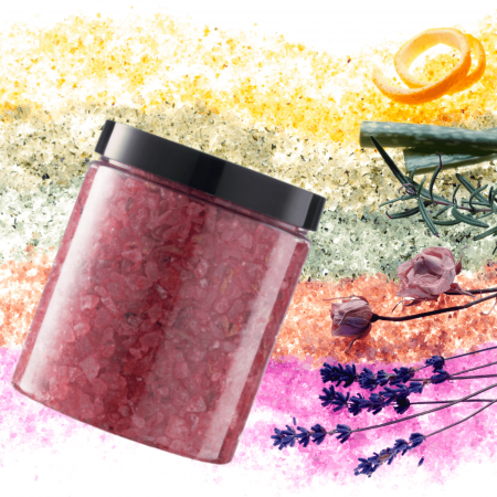 Sare de baie Wild Rose 500g