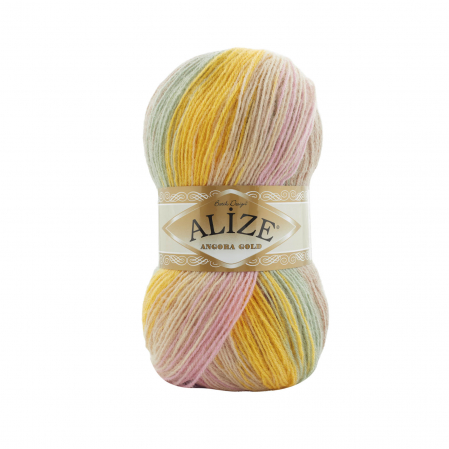 Angora Gold Batik - angora gold batik 6958 - alize