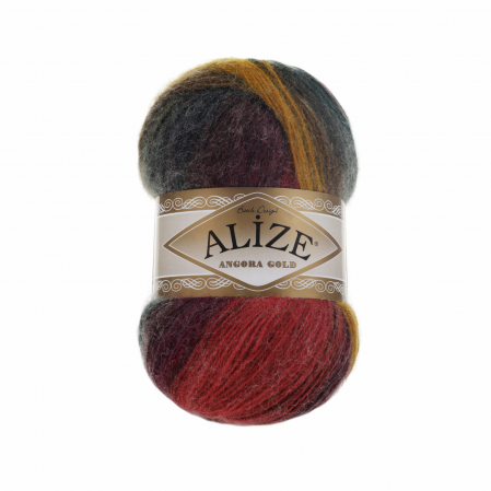 Angora Gold Batik - angora gold batik 3368 - alize