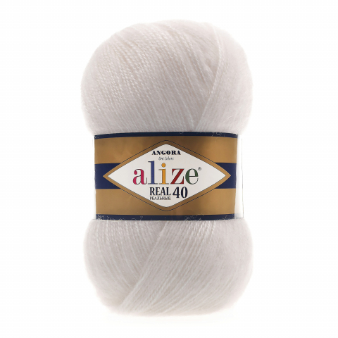 Real 40 - angora real 40 - 599 - alize