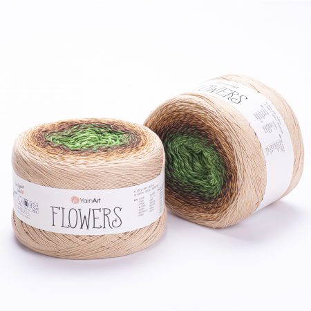 Flowers - flowers 308 - yarnart