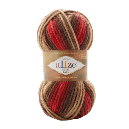 Fire de tricotat Alize - superlana maxi batik - alize