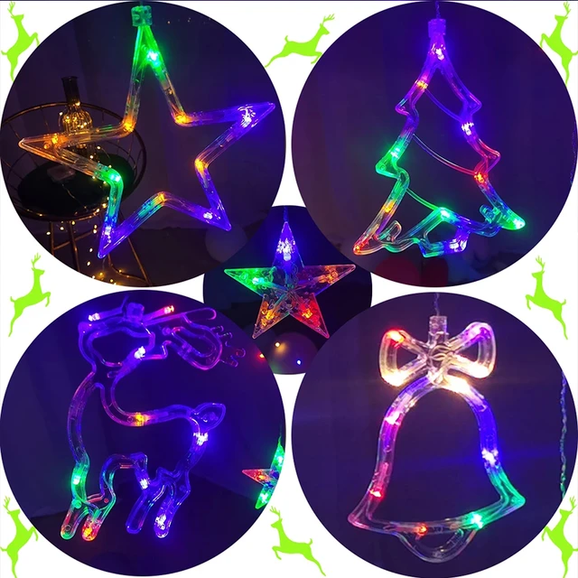 Instalatie figurine Craciun multicolor [5]