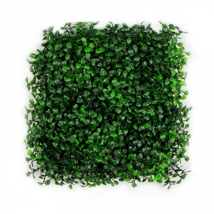 Panou Buxus artificial verde inchis 40x60 cm [3]