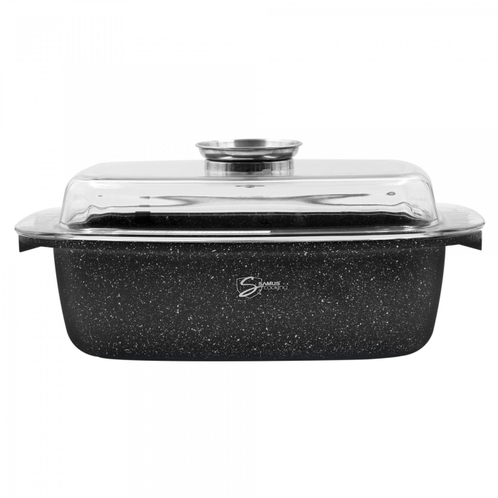 Tava inalta 5.5L cu capac Samus 32X22X10.5 cm [1]