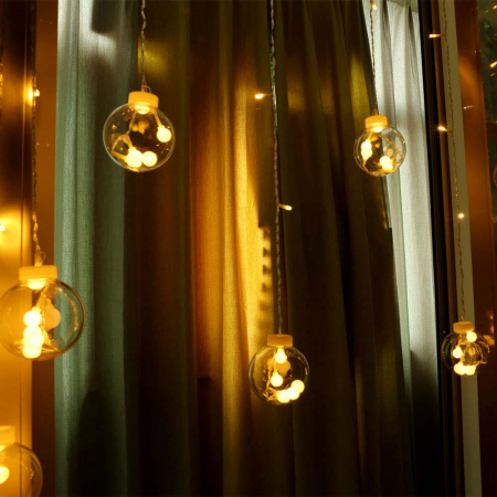 Instalatie globuri cu led, lumina calda 3 m [3]