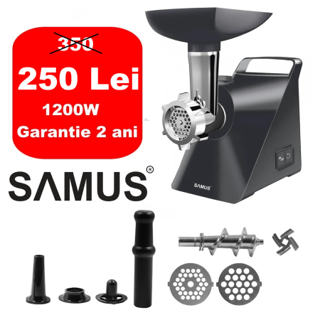 Casa si gradina - Masina de tocat Samus SMT-1215GRAY