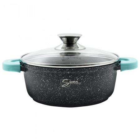 Oale si cratite Samus - Oala cu capac Samus 2.3L , 20X8.5 cm