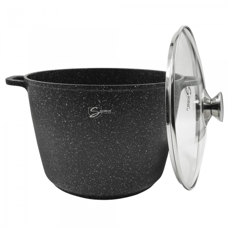 Oale si cratite Samus - Oala inalta 6.2L cu capac Samus, 24X16.5 cm