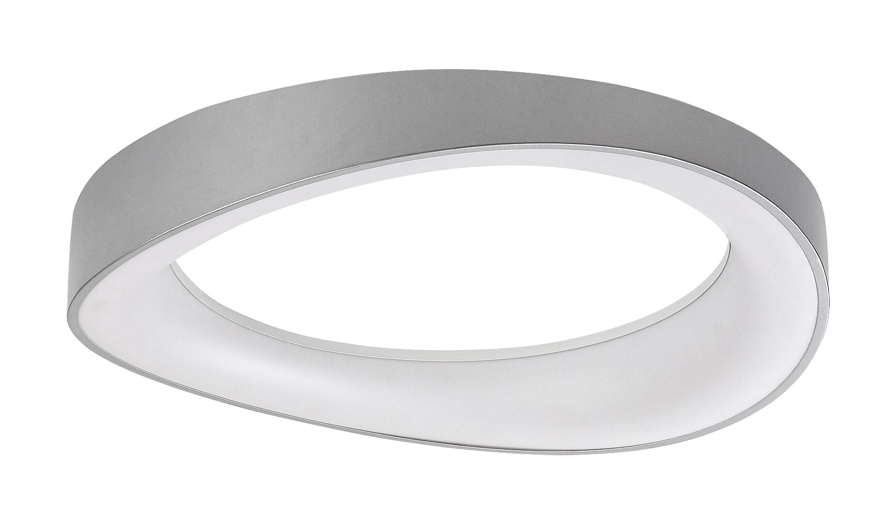 ILUMINAT - Plafoniera Rabalux Iliana LED 56W 3380lm 3000 metal silver stil modern 230V, 50Hz IP20 71054