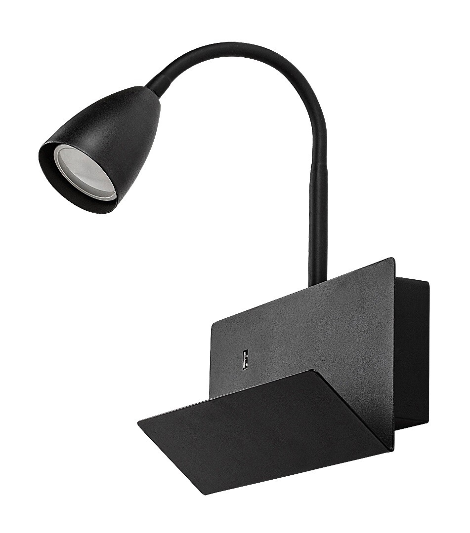 Aplica Rabalux Tacito GU10 GU10 1X MAX 25W   metal black stil modern 230V, 50Hz IP20 71089 [1]