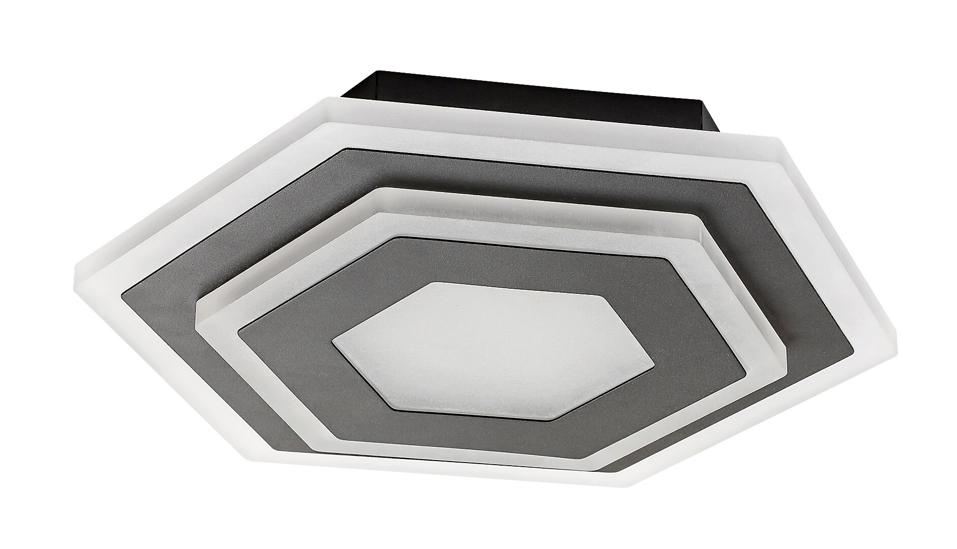 Plafoniera Rabalux Bitsi LED 23W 1000lm 3000+6000 metal black stil modern 230V, 50Hz IP20 71113 [1]